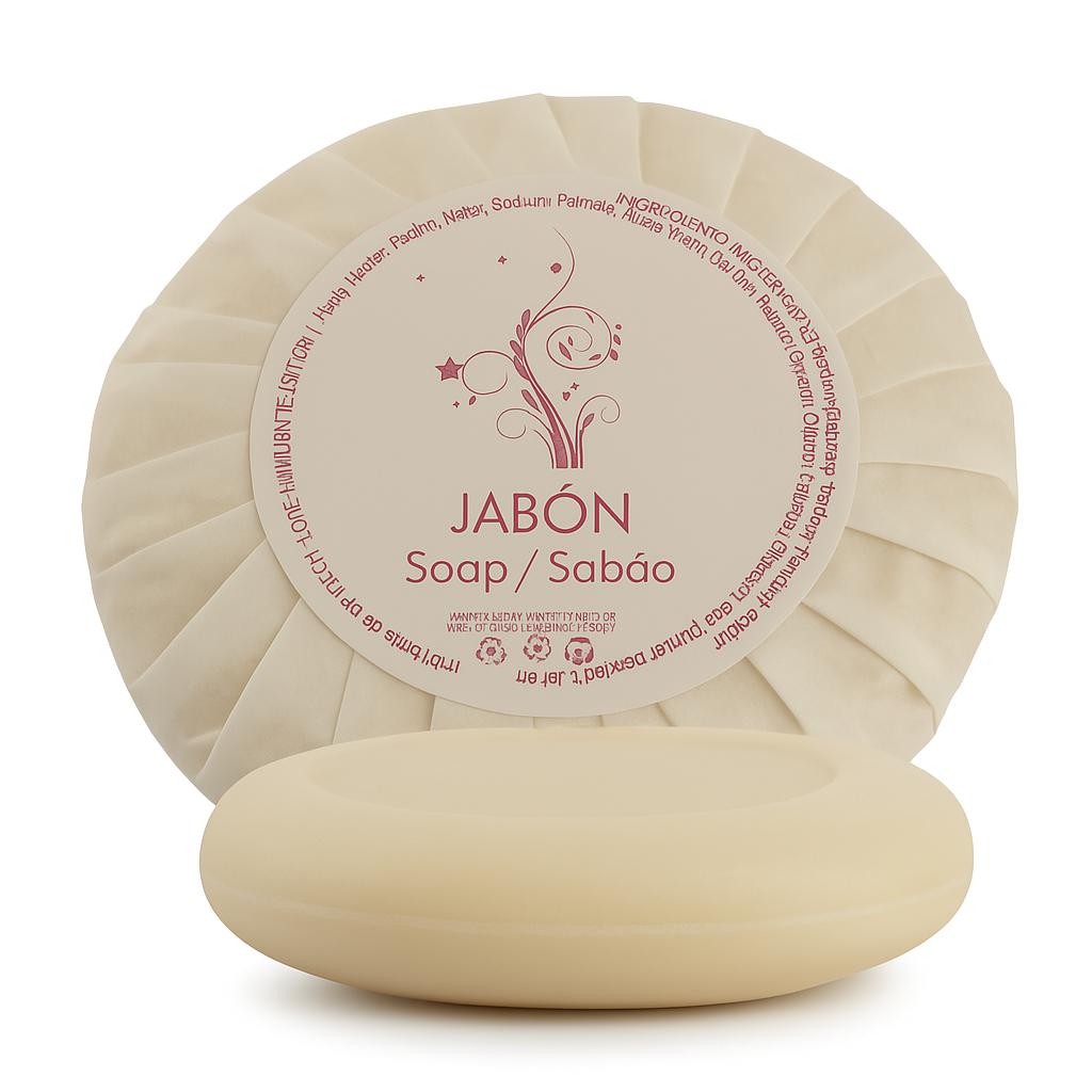 Sabonete redondo plissado 20g