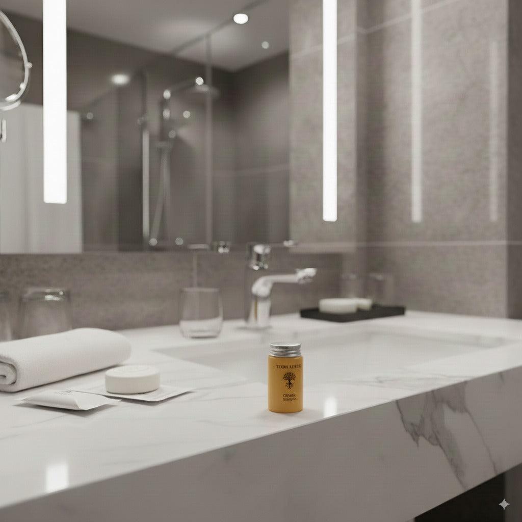 Frasco de champô de 30 ml