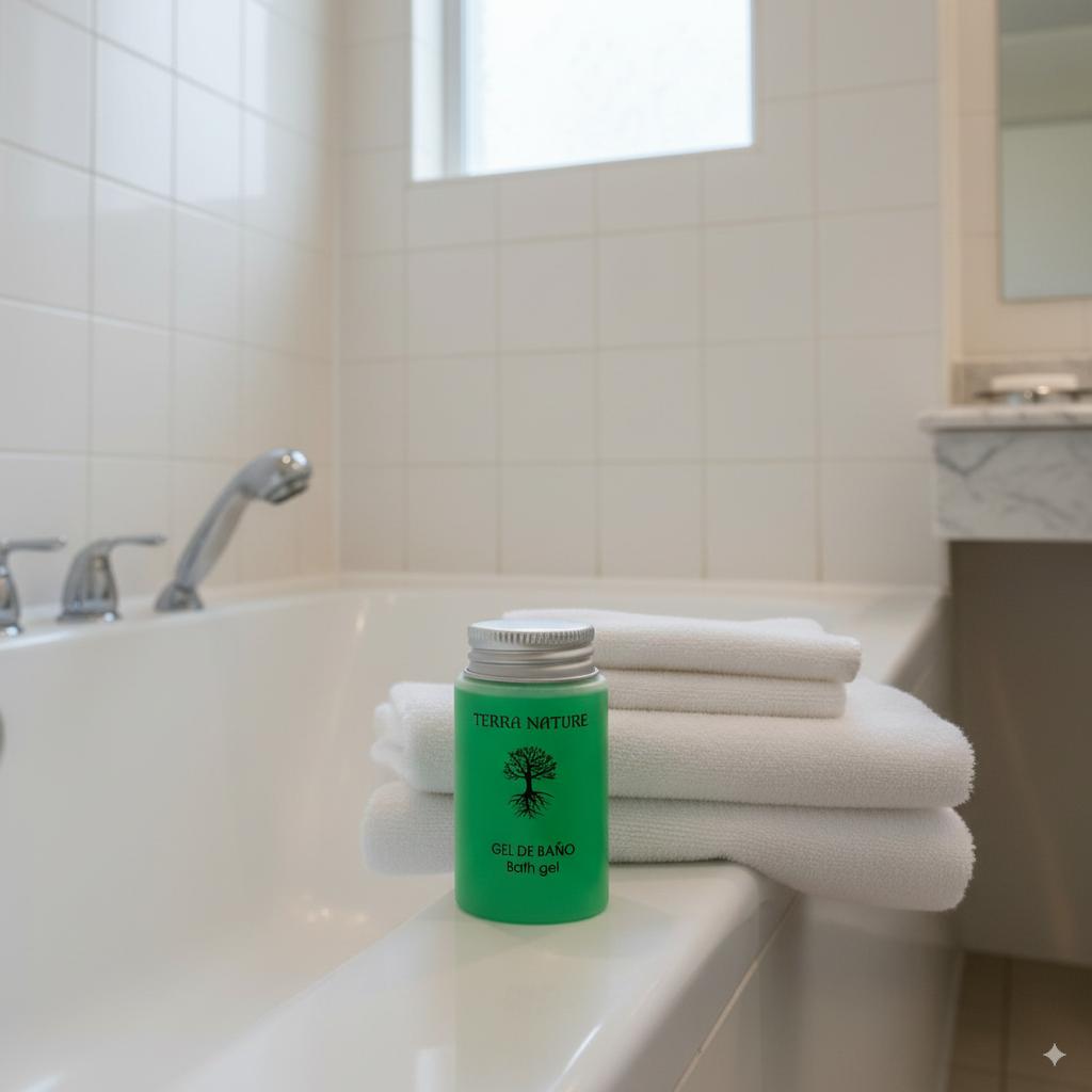 Frasco de gel de banho de 30 ml